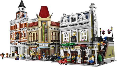 #10243 LEGO Parisian Restaurant Street View