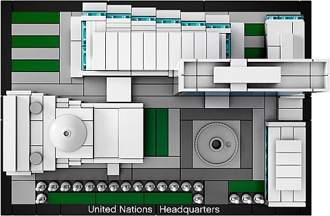 #21018 LEGO Architecture United Nations Headquarters Overview