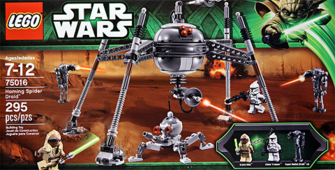#75016 LEGO Star Wars Homing Spider Droid Review