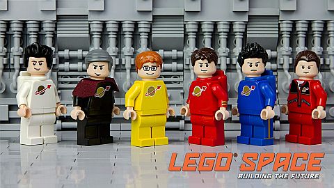 LEGO Book Review - LEGO Space Building the Future Characters