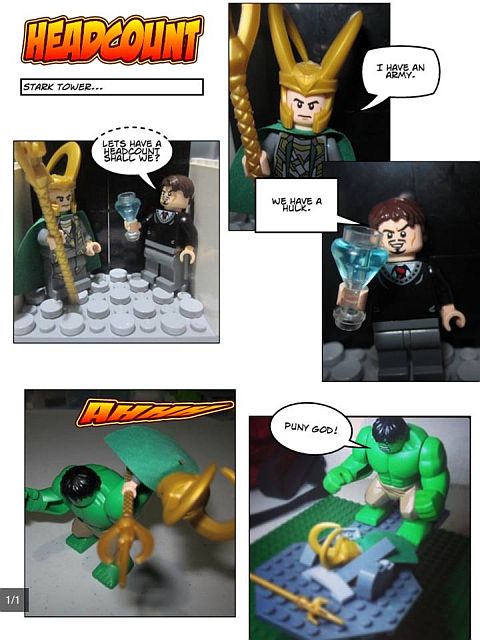 LEGO Challenge MOCtober Comic