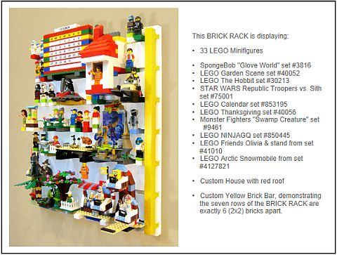 LEGO Display System by BrickRack