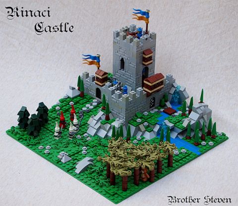 LEGO Micro Scale Castle by Brother Stephen