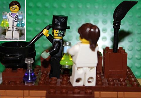 LEGO Minifigures Series 11 - Female Scientist