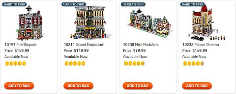Shop for LEGO Christmas Modular Buildings