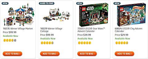 Shop for LEGO Christmas Sets for Families