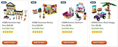 Shop for LEGO Christmas Sets for Girls