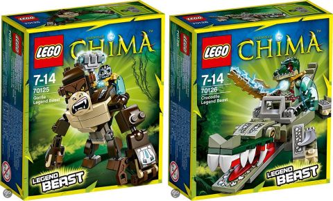 2014 LEGO Legend of Chima Beast Sets