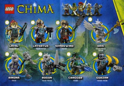 2014 LEGO Legends of Chima Good Tribes