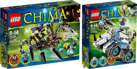 2014 LEGO Legends of Chima sets