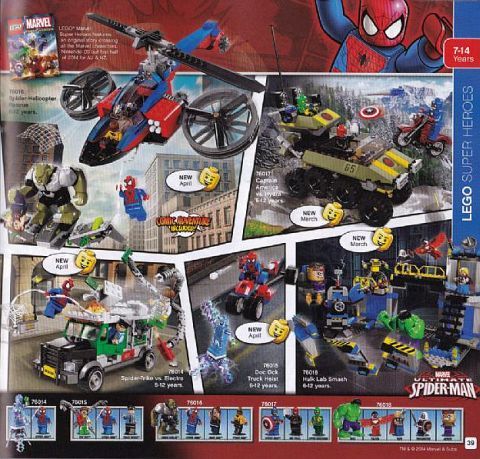 2014 LEGO Super Heroes Sets