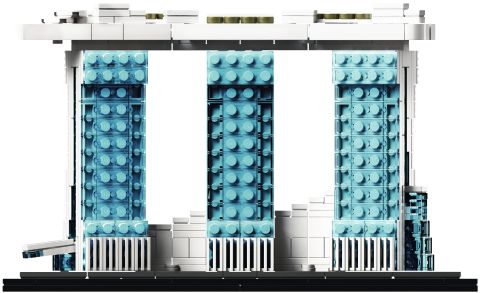 #21021 LEGO Architecture Marina Bay Sands - Back