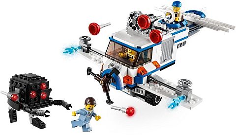 #70811 The LEGO Movie Flying Flusher Details