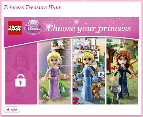 LEGO Disney Princess Website Game