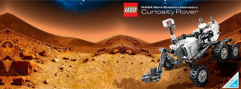 LEGO Mars Curiosity Rover