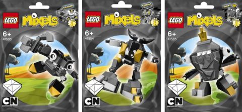 LEGO Mixels Gray Group
