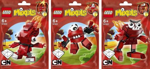LEGO Mixels Red Group