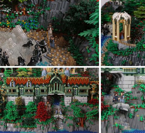 LEGO Rivendell by Alice Finch Details