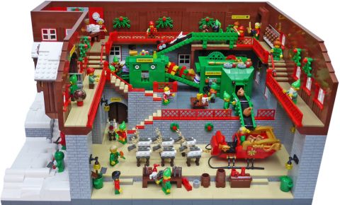 LEGO Santa's Workshop by Gary Davis