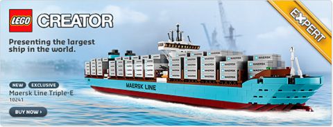 2014 LEGO Sets Maersk Ship