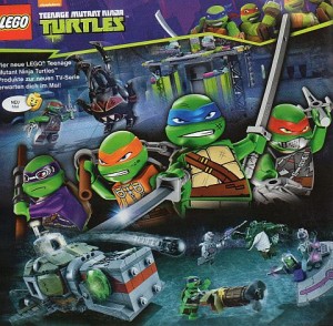 2014 LEGO Teenage Mutant Ninja Turtles!