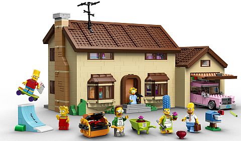 #71006 LEGO The Simpsons House Details
