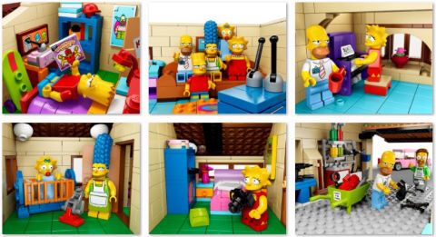 #71006 LEGO The Simpsons House Images