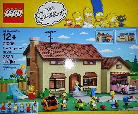 #71006 LEGO The Simpson's House