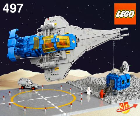 LEGO Classic Space Galaxy Explored by Peter Reid