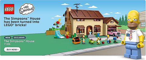 LEGO The Simpsons House Available Now
