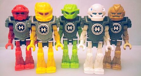 LEGO Hero Factory Mini Heroes - Photo by Singo