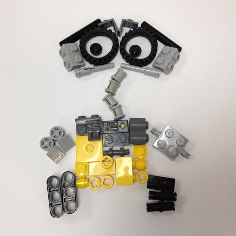 LEGO WALL-E Parts by Miro78
