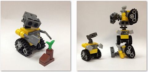 LEGO WALL-E Robot by Miro78