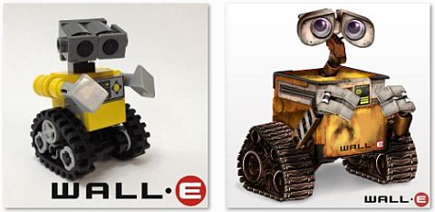 LEGO WALL-E by Miro