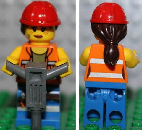 The LEGO Movie Minifigures Gail