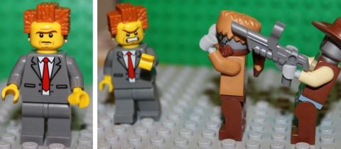 The LEGO Movie Minifigures President Business