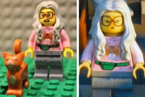 The LEGO Movie Minifigures Strechen Post