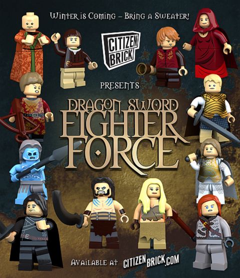 Custom LEGO Game of Thrones Minifigures by CitizenBrick