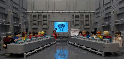 LEGO Exo-Suit Meeting by Andrew Hamilton