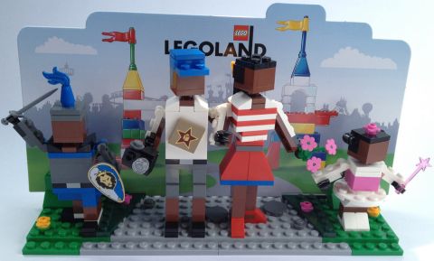 #40115 LEGOLAND Brown Miniland Figures