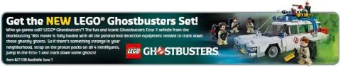 LEGO Ghostbusters Coming in July