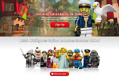 LEGO Minifigures Online Game Beta