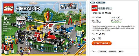Shop for LEGO Fairground Mixer