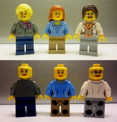 #21110 LEGO Research Institute Minifigures
