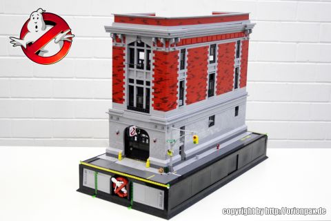 LEGO Ghostbusters Firehouse by OrionPax
