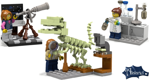 LEGO Ideas Female Minifigure Set