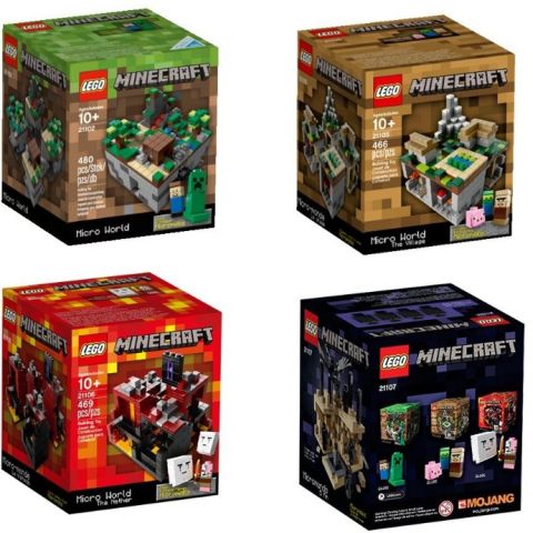 LEGO Minecraft Micro World Collection
