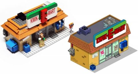 LEGO The Simpsons Kwik-E-Mart by Alex Jones