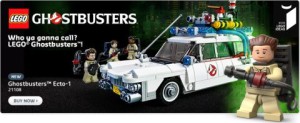 Tinkering with the LEGO Ghostbusters set