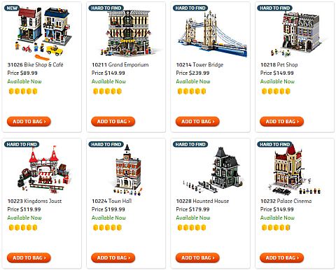 Shop LEGO Modulars